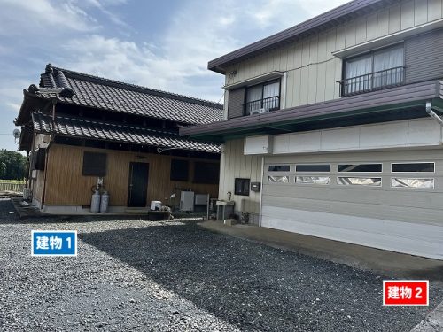 建物１：３LDK　建物２：倉庫・居室